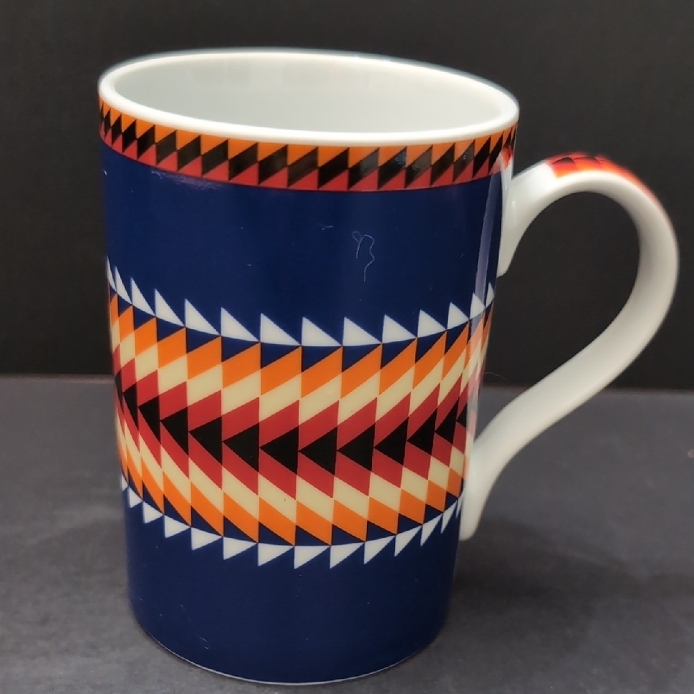 Pendleton Home Collection Suwannee Striped Pattern Native American Design Mug.